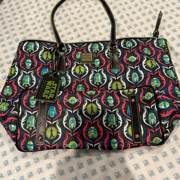 Disney Star Wars Weekend Dooney & Bourke Shopper Tote 2015 Handbag - Picture 1 of 2